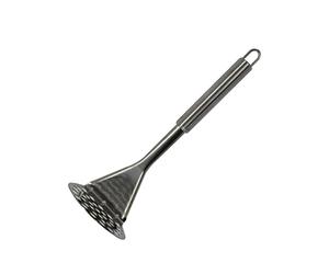 Fackelmann Elemental pressa Patate, paspasturre, macina Alimenti in Acciaio Inox con Manico Tubolare 26 x 8 x 8 cm, 1 unità AC