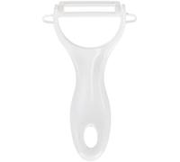 FACKELMANN Fackemann - Pelapatate in Ceramica, 13 cm, Colore: Verde/Bianco, ca.