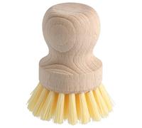 Fackelmann Fair Cleaning Brush - Spazzola per la Pulizia, in faggio, Beige, 8 x 5,5 x 5,5 cm
