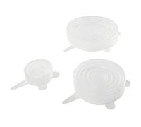 Fackelmann FCK47054 Coperchio allungabile, Silicone, Trasparente