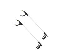 Fackelmann FCK9923750 9923750-Set di 2 pinze di presensione, Alluminio, Nero