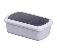 Fackelmann Flexibox Beige - Contenitore da 1000 ml con coperchio in TPE, robusto e flessibile, lavabile in lavastoviglie e progettato in Germania