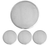 Fackelmann FMprofessional Stampo Tondo Forato per Pizza ø30 cm Cottura Uniforme e Croccante Versatile per Scongelamento e Raffreddamento, in alluminio Facile da Pulirea a mano Linea Professionale