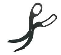 Fackelmann Forbici per pizza, per tagliare e servire, materiale nylon alto spessore, max 200 °C, lavabile in lavastoviglie, dimensioni 31x6,2 cm, Linea Nero