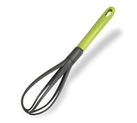 Fackelmann Frusta da cucina con manico in plastica riciclata, materiale parte funzionale in nylon resistente alle alte temperature, dimensioni 30x6x5.5 cm