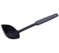 Fackelmann Mestolo Statement - perfetto per zuppe, salse e stufati, resistente al calore fino a 180°C, lavabile in lavastoviglie, 28,5 cm, nero, progettato in Germania