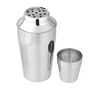 Fackelmann Miscelatore Shaker in Acciaio Inossidabile, Argento, Capacità 400ml