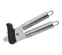 Fackelmann Nirosta Apriscatole con Levacapsule, Acciaio Inossidabile, Argento