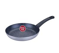 FACKELMANN Padella Essential Crisp, Ø 24 cm, in alluminio riciclato con rivestimento antiaderente in ceramica, adatta al forno e a tutti i piani cottura, colore: nero