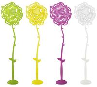 Fackelmann Paletta Ammazza Insetti con Piedistallo, Plastica, Multicolore