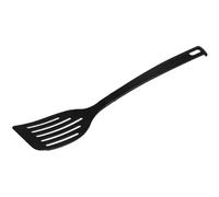 Fackelmann Paletta nera - Paletta in plastica resistente al calore, 320 x 66 x 12 mm, lavabile in lavastoviglie, colore nero, Made in Germany