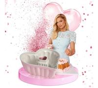 FACKELMANN Paris Hilton - Stampo per torta in alluminio pressofuso con rivestimento antiaderente in ceramica, risultati uniformi, 26 x 285 x 10 mm, a forma di cuore, lavabile in lavastoviglie