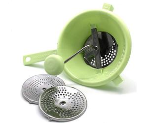 Fackelmann Passaverdure con 2 inserti inossidabili 32x19,5 cm