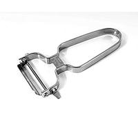 Fackelmann - Pelapatate a Y, in acciaio inox, 12 x 7,8 x 1 cm, colore: Argento