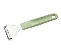 Fackelmann Pelapatate in plastica Ecologica e Acciaio Inox, Inossidabile, Verde Menta Pastello, 180 x 57 mm