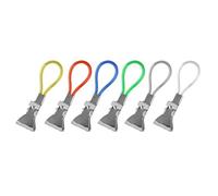 Fackelmann FCK16091 Pinze per Strofinacci, Giallo, Rosso, Blu, Verde, Grigio, Bianco, 2, 5cm