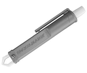 Fackelmann - Pinze per zecche, 3,5 cm, Grigio/Bianco