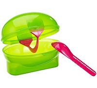 Fackelmann Scatola per Kiwi 3 in 1, Plastica, Verde/Viola