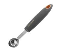 Fackelmann Scavino per Frutta in Acciaio Inox, Grigio, 18,5 x 18,5 x 3 cm