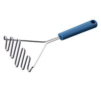 Fackelmann Schiacciapatate Essential in acciaio inox - Robusto utensile da cucina per schiacciare perfettamente patate e verdure