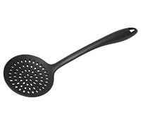Fackelmann Schiumarola in nylon monoblocco premio, grigio, schiumarola per fritti, scolapiatti olio, adatto per scolare liquidi, 32,5 cm, 1 pz