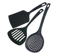 Fackelmann Set 3 Utensili Paletta Lasagne, Paletta Rigata, Schiumarola - in Nylon Antigraffio - Utensili da Cucina per Padelle Antiaderenti, Lavabili in Lavastoviglie, Resistenti al Calore 200°C