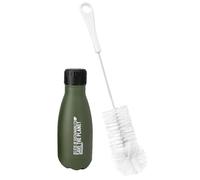 Fackelmann Set borraccia termica acciaio inox 350 ml con scovolino incluso - Bottiglia termica, mantiene bevande calde o fredde fino a 12 ore, ideale per sport e lavoro