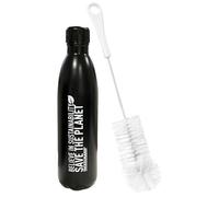 Fackelmann Set borraccia termica acciaio inox 500 ml con scovolino incluso - Bottiglia termica, mantiene bevande calde o fredde fino a 12 ore, ideale per sport e lavoro