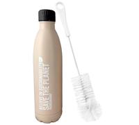 Fackelmann Set borraccia termica acciaio inox 750 ml con scovolino incluso - Bottiglia termica, mantiene bevande calde o fredde fino a 12 ore, ideale per sport e lavoro