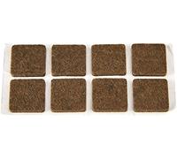Fackelmann Set di 8 feltrini Quadrati 2 x 2 cm, Feltro, Multicolore, NC