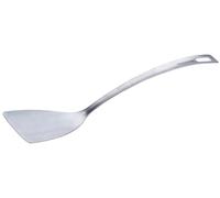 Fackelmann Spatola Essential in acciaio inox, ideale per girare carne, hamburger e pesce, lavabile in lavastoviglie, argento