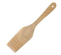 Fackelmann Spatola in legno di faggio FSC, Utensile cucina naturale per uova, omelette, frittate e crepe, Paletta da cucina in legno resistente e sostenibile, 30 cm