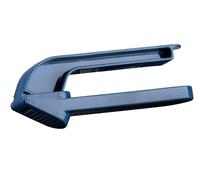 Fackelmann Spremiaglio Essential - Design ergonomico, blu scuro, leggero e lavabile in lavastoviglie, argento