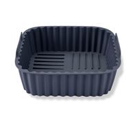 Fackelmann Stampo per Friggitrice ad Aria Quadrato in Silicone 15 cm, Teglia Con