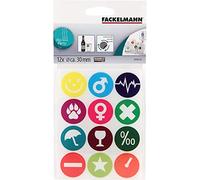 Fackelmann Stick Segna Bicchiere, Silicone, Multicolore