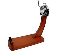 Fackelmann Supporto per prosciutto Girevole Professionale per Pallet e prosciutto, Pino con Hardware Cromato, Colore Legno Naturale, 36,5 x 16,5 x 37,5 cm, 1 pz