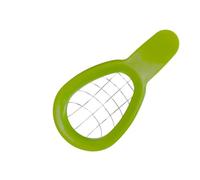 Fackelmann Taglia avocado in plastica ed acciaio inossidabile, ideale per creare con semplicità cubetti di avocado per insalate o guacamole, dimensione 16x11 cm