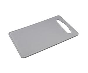 Fackelmann Tagliere in plastica ecologica grigio chiaro 24cm, linea Ecolution