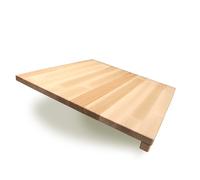 Fackelmann Tagliere spianatoia in Legno di Faggio 40 x 40 cm, Facile e Comodo da
