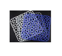 Fackelmann Tappetino per lavello in plastica, 30 x 30 x 0,4 cm