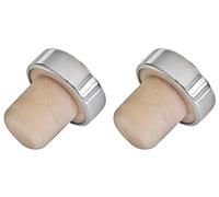 FACKELMANN Tappo in Acciaio e Silicone Universale per Bottiglie, Argento