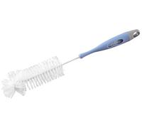 Fackelmann Tecno Spazzola Lavabottiglie, Plastica, Bianco/Blu