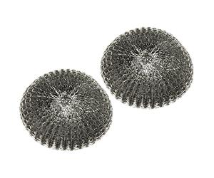 Fackelmann Tecno Spugne, Acciaio, Argento