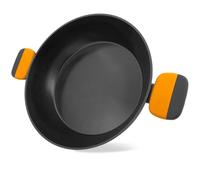 Fackelmann Tegame in alluminio forgiato Ø28 x 7.5 cm, pentola con rivestimento antiaderente, per tutti i tipi di piano cottura, induzione, PFAS FREE, Linea Soft Collection