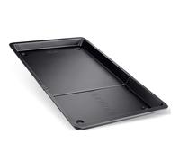 Fackelmann Nero Metallizzato Teglia Pizza/Biscotti Estensibile, Alluminio, 33 x 37 x 52 cm