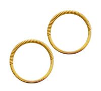 FackLOxc 2 Elegante Plastica Simulata Accessori Per Impugnatura A Mano Rotonda In Rattan Adatti Per Principianti E Tessitori Professionisti Holiday Regaro Craft Hand Handle