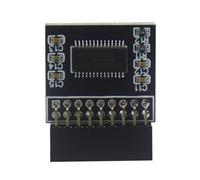 FackLOxc Aggiorna TPM2.0 Module18Pin TPM2.0 Modulo di sicurezza di crittografia per il computer per migliora la connessione delle prestazioni del computer