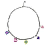 FackLOxc CAMPOLA PENDANTE CUORE COLLE VIBRANTE VIBRANTE MATERIALE MATERIALE MATERIALE NOI PERFETTO PERFETTO RAGAZZE DEGLI GIORNI