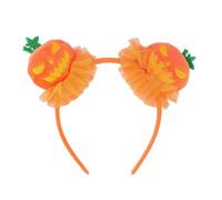 FackLOxc Cerchietto per capelli per feste di Halloween, con zucca, per cosplay e feste a tema