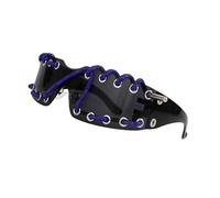 FackLOxc Occhiali Da Punk Senza Montatura Protetti UV400 Occhiali Per PC Con Cornice Avvolgente in Cordoncino Per Occhiali Senza Montatura Per Accessori Per Feste